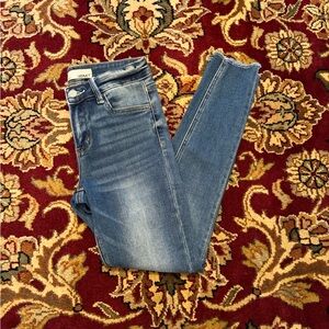 Vervet Women's Classic Blue Skinny Jeans size 24, length 26